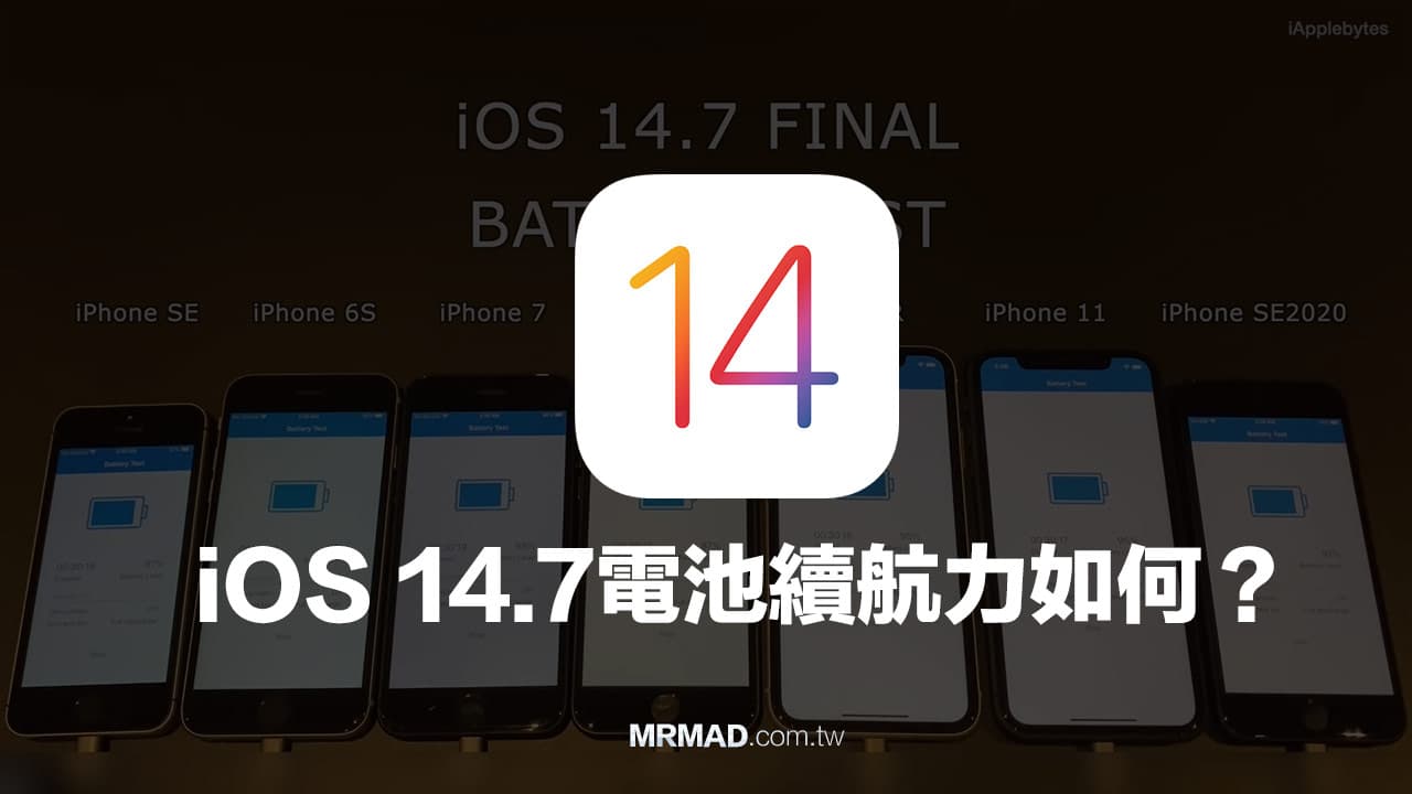 apple ios 14 6 final battery test