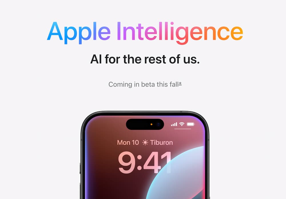 Apple Intelligence launch date