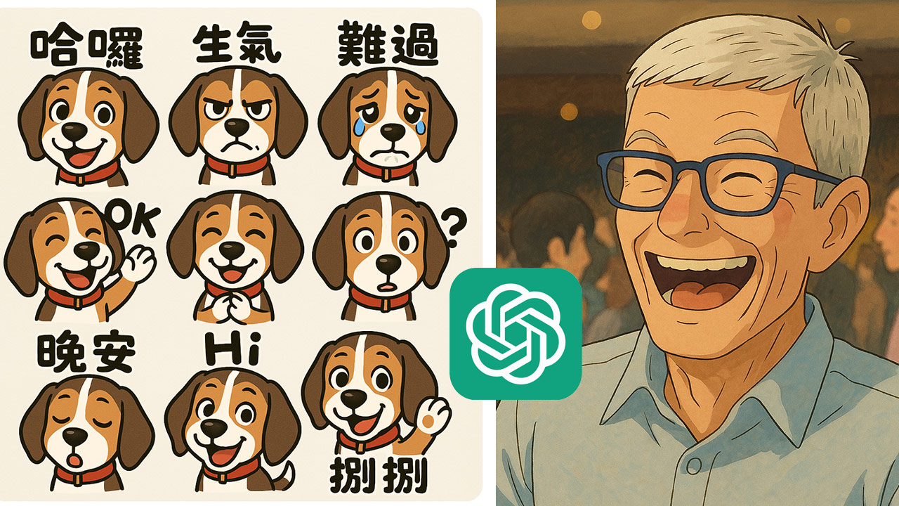 chatgpt generates stickers